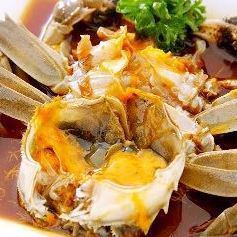 [時令]老酒醃上海蟹（每隻螃蟹2,500日元）（+稅）！