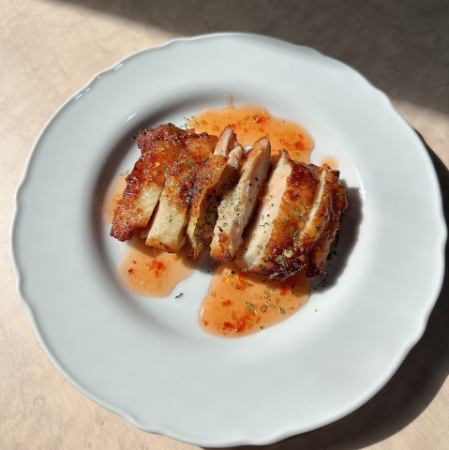 チキンステーキ スイートチリ