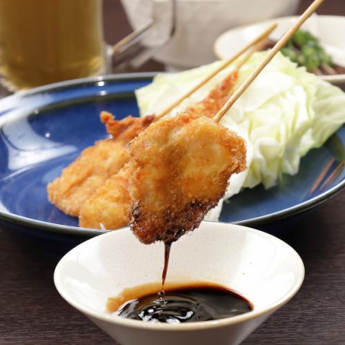 素材の旨みを活かした5～6種以上の串焼き♪