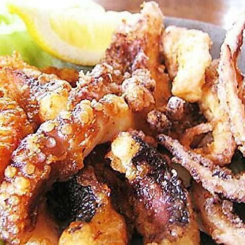 Deep-fried squid ragoso