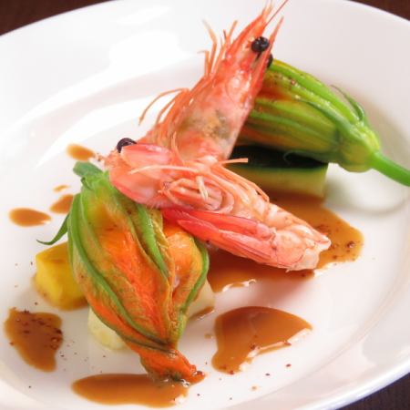 Excelon (special dinner course with contents up to you) 11,000 yen (tax included)
