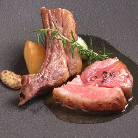 Seasonal lunch course: 5500 yen (tax included)