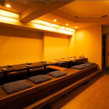 For banquets and entertainment ... Relaxing kotatsu seats can also be used in private rooms