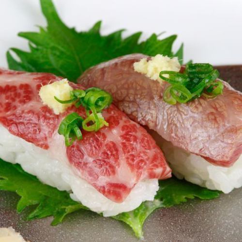 馬刺しの握り寿司