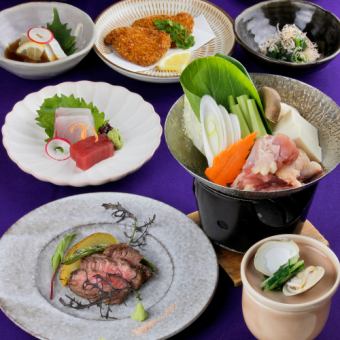 ☆一月平日限定季節套餐☆ 12道菜 + 110分鐘暢飲 ⇒ 7,500日圓