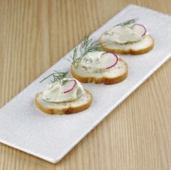 葉わさびのクリームチーズ和え