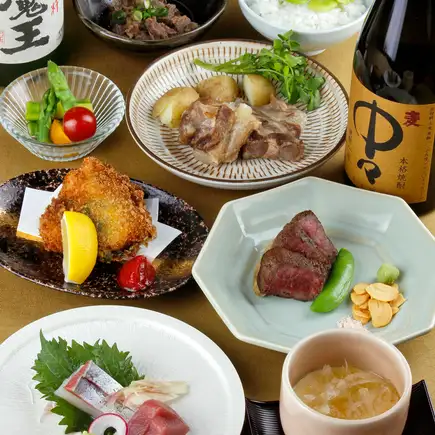【11月数量限定（月～木）忘年会会席全8品】110分飲み放題付き⇒6500円