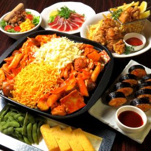 【당일 예약 OK!】 좌석 2 시간! 메인 선택할 수있는 간편 코스 (태클비) 음료 무제한 4,500 엔