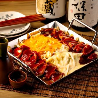 【とろ～りチーズ】女子会に人気『チーズタッカルビ＆串焼きコース』《2時間飲み放題/3,800円》