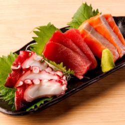 刺身の3点盛り