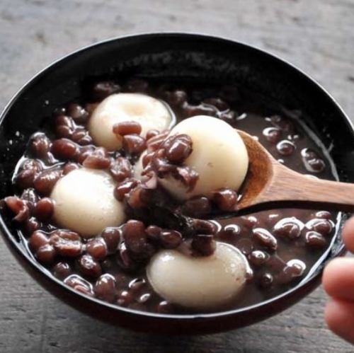 白玉クリームぜんざい