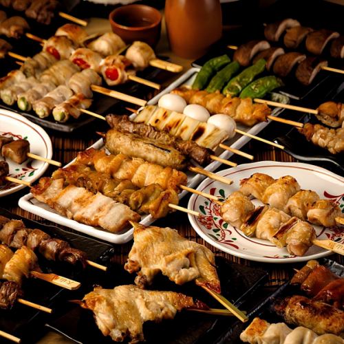 【期間限定◎】大感謝キャンペーン開催中♪飲み放題や串焼き割引などお得なクーポン多数！