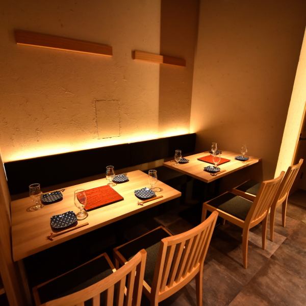 【Convenient location in the vicinity of the station! Japanese-Modern Izakaya】 2 people ~ Seats for small groups are enriched! Because it is a calm atmosphere of Japanese, it is recommended for the day and girls' association wanting to relax slowly after work. ♪