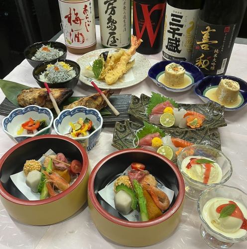 大満足間違いなし！自慢の海鮮コースで宴会を！