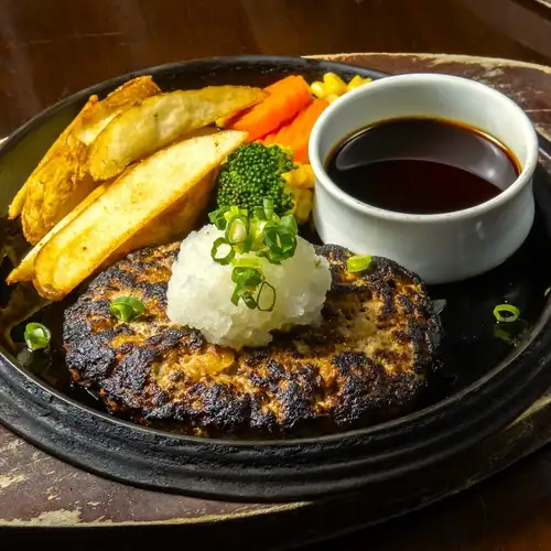 和風大根おろしたっぷり、さっぱりハンバーグステーキ 200g