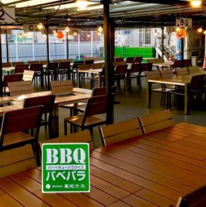 Have a fun BBQ party at Kochi Daimaru★Kochi Daimaru main building rooftop 6th floor!On rainy days, you can enjoy it by closing the retractable roof and gazebo!