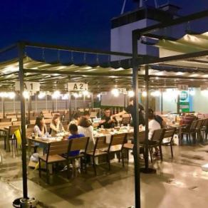 BBQ on the rooftop at night is a blissful time! With company members, girls' night out, close friends, and family! Recommended for any occasion!