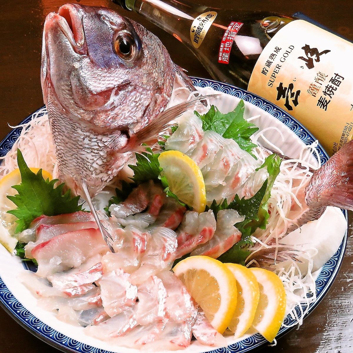 長崎の魚はうまか！刺し盛もご用意できます♪