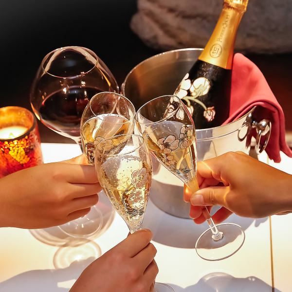 【パーティコース】全5品 充実の80～100種が飲み放題付きのコース2種 4,300円～★宴会/女子会/コンパ