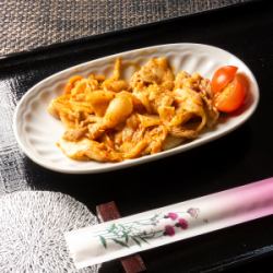 Pork kimchee