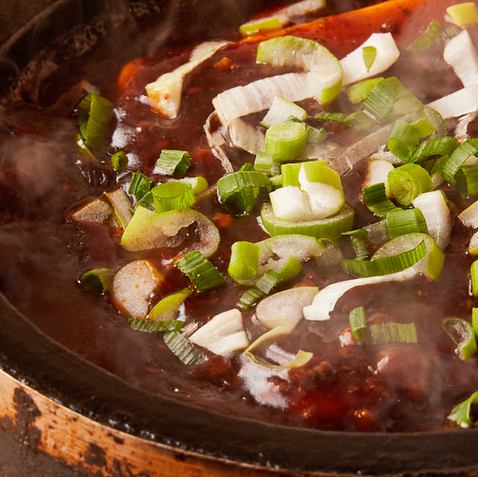 [Made in a stone pot!] Specially made mapo tofu!