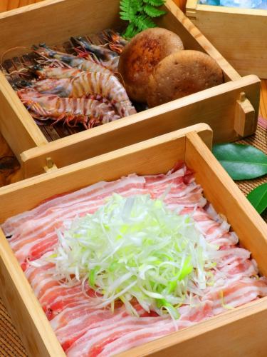 음료 뷔페 포함 코스 4000 엔 ~