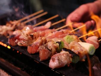 【일~목 한정】《야키토리&야키돼지 코스》2000엔 8품