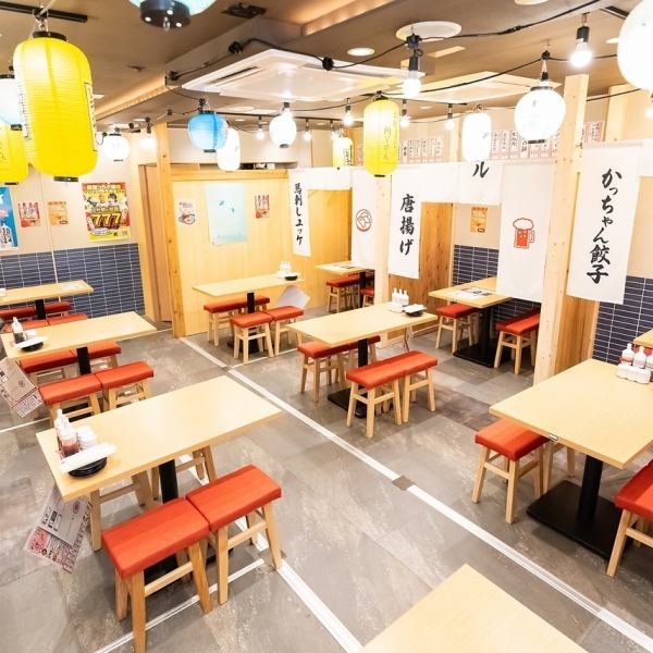 The entire floor can be rented out for up to 100 people.●A nostalgic interior filled with Showa-era atmosphere●The Showa-era retro interior is also carefully designed.The atmosphere of a "traditional, popular izakaya" is a comfortable space that anyone can feel free to drop in to.