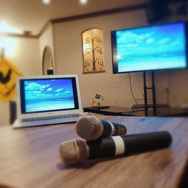 Also equipped with TV and microphone! Since you can connect a PC and TV, you can use it in various situations such as company banquets! Karaoke can also be used only for charter ★