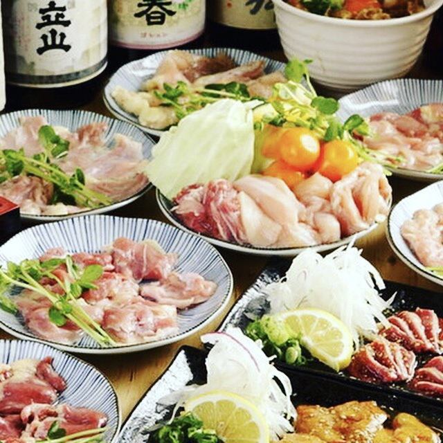 90分飲み放題付★名古屋コーチンの鶏焼き全11品3000円ポッキリ！