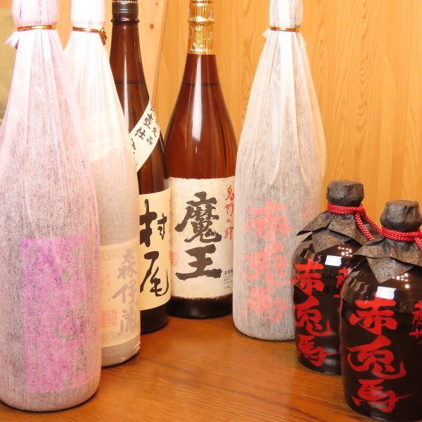 【全国各地の地酒を取り揃え】お刺身と一緒にぜひ
