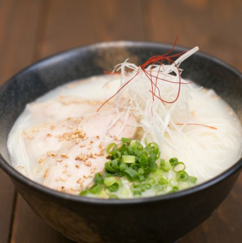 鶏の清湯麺