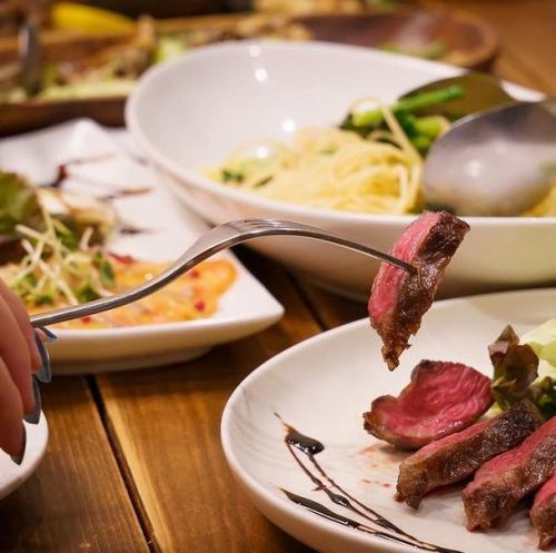 九州産赤身肉を使ったレストステーキ