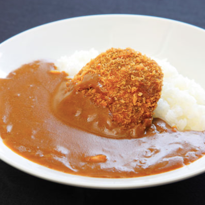 メンチカレーライス