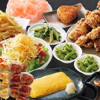 <标准套餐> 12道菜，包括无限量供应的虾片