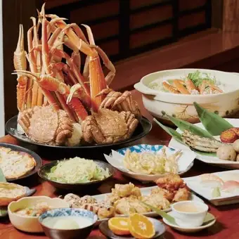 【90分食べ放題コース】本ずわい蟹・紅ずわい蟹・北海道産毛蟹が食べ放題◆14278円(税込)