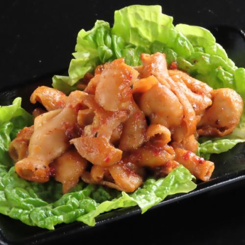 看板料理「丘珠ホルモン」