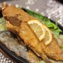 Grilled meebai with butter