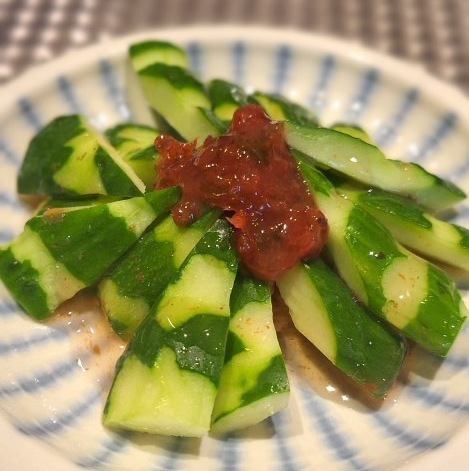 Edamame/Hiya-yakko/Ume-Q/Cabbage with salt sauce/Fried tofu