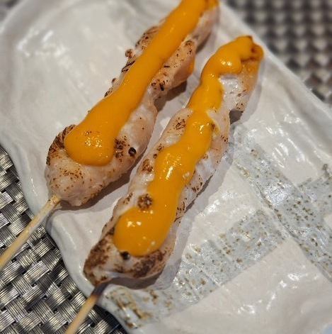 Chicken fillet with plum and shiso/Chicken fillet with cheese each