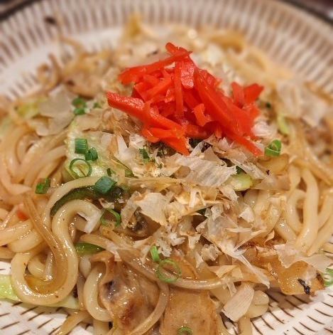 Japanese-style fried udon