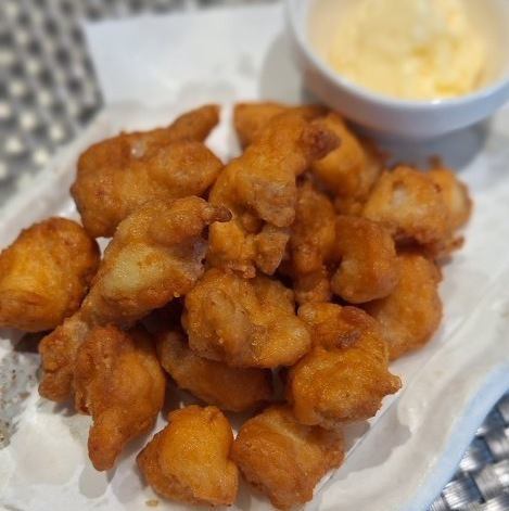 Deep-fried potatoes