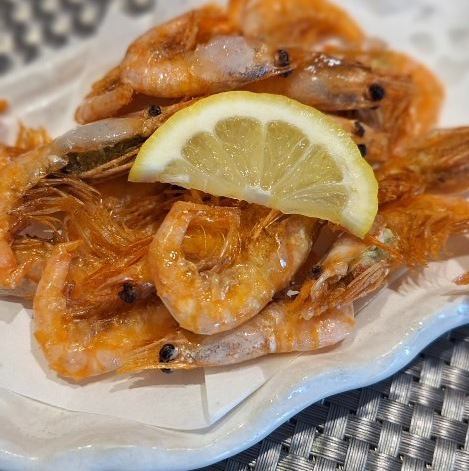 Deep fried sweet shrimp
