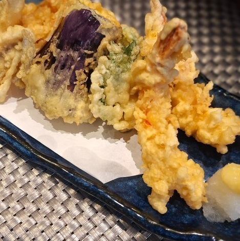 Assorted tempura