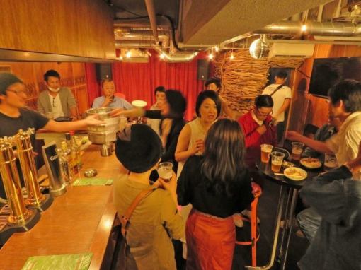 Private reservation available for 10 people ~ [Limited to Fridays, Saturdays, and days before holidays] Luxurious banquet plan with private benefits and equipment 120 minutes all-you-can-drink 4,400 yen