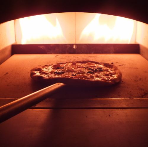 Pizza ♪ excellent kiln-grilled ♪