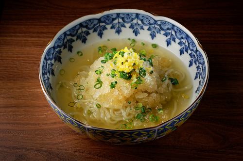 Dashi cold noodles