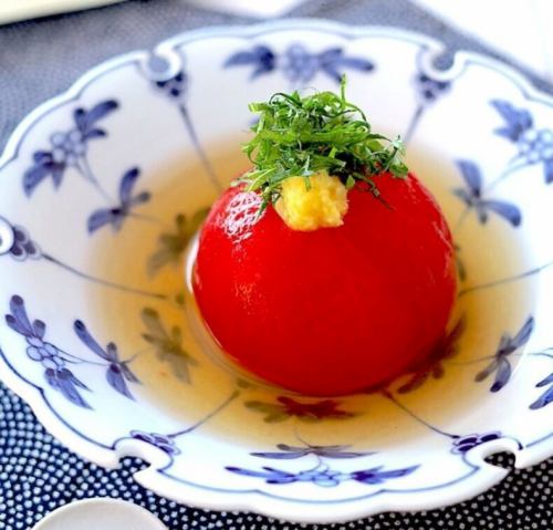 수제 토마토 국물 담그기