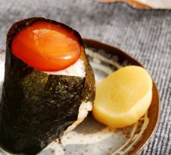 Bongo风味蛋黄饭团/日式高汤茶泡饭（梅子或明太子）