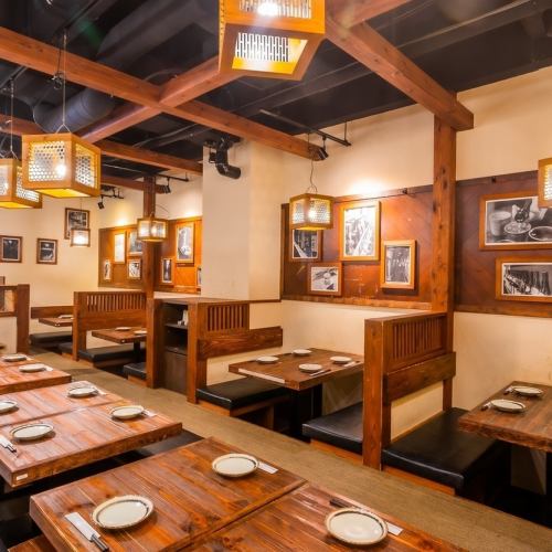 연회에 최적인 다양한 좌석